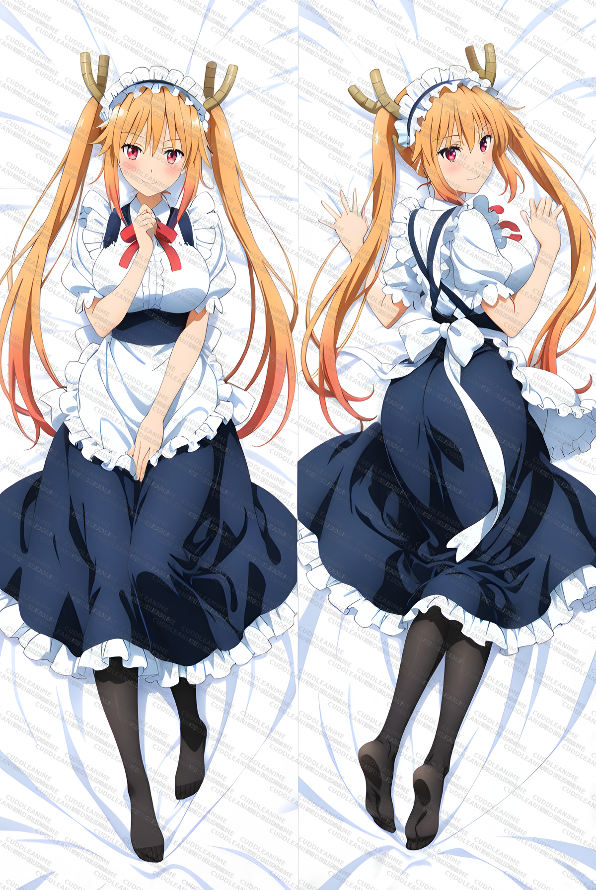Tohru Dakimakura – Dragon Maid Anime Body Pillow – full design watermarked