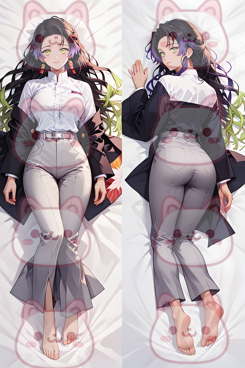 Anime Girl Slim Fit Dakimakura Double-Sided Body Pillow Cover - 2WAY