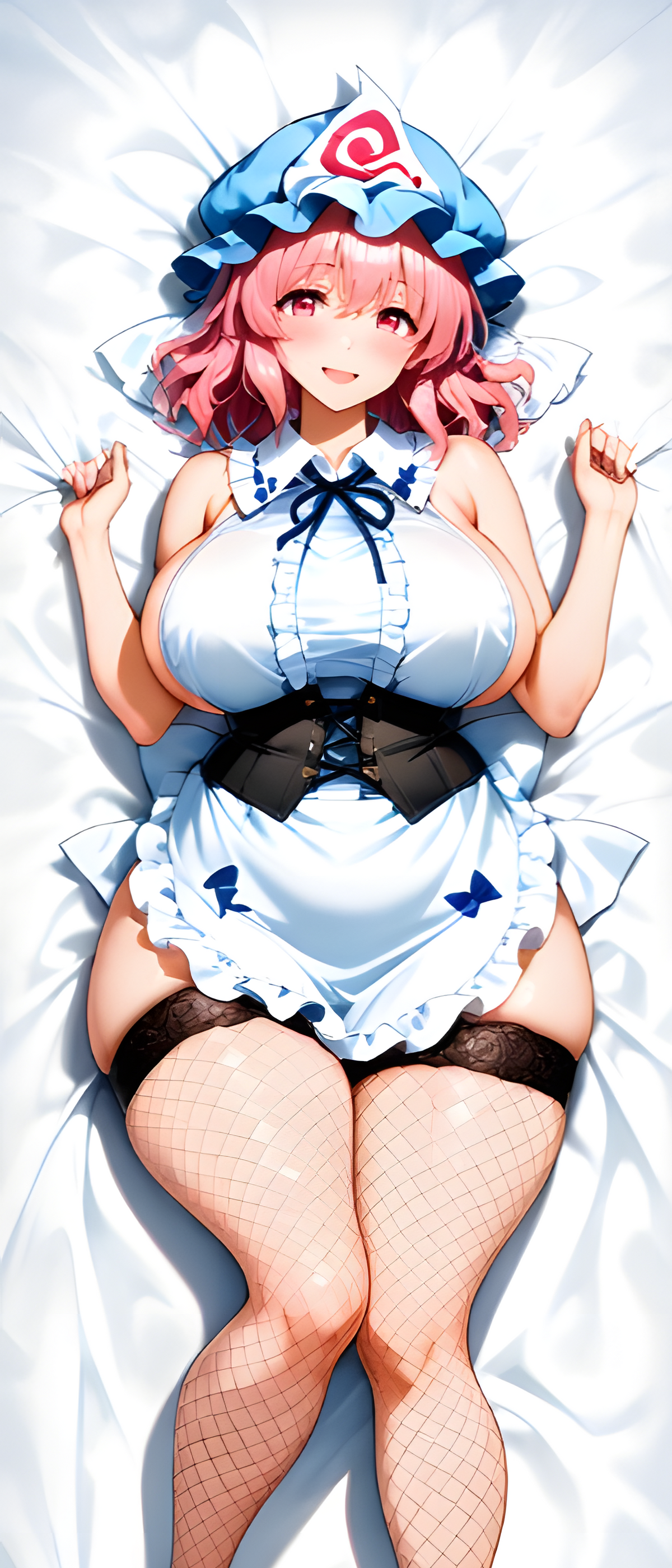 Yuyuko Saigyouji Dakimakura – Touhou Project (Maid Ver.) – recto teaser