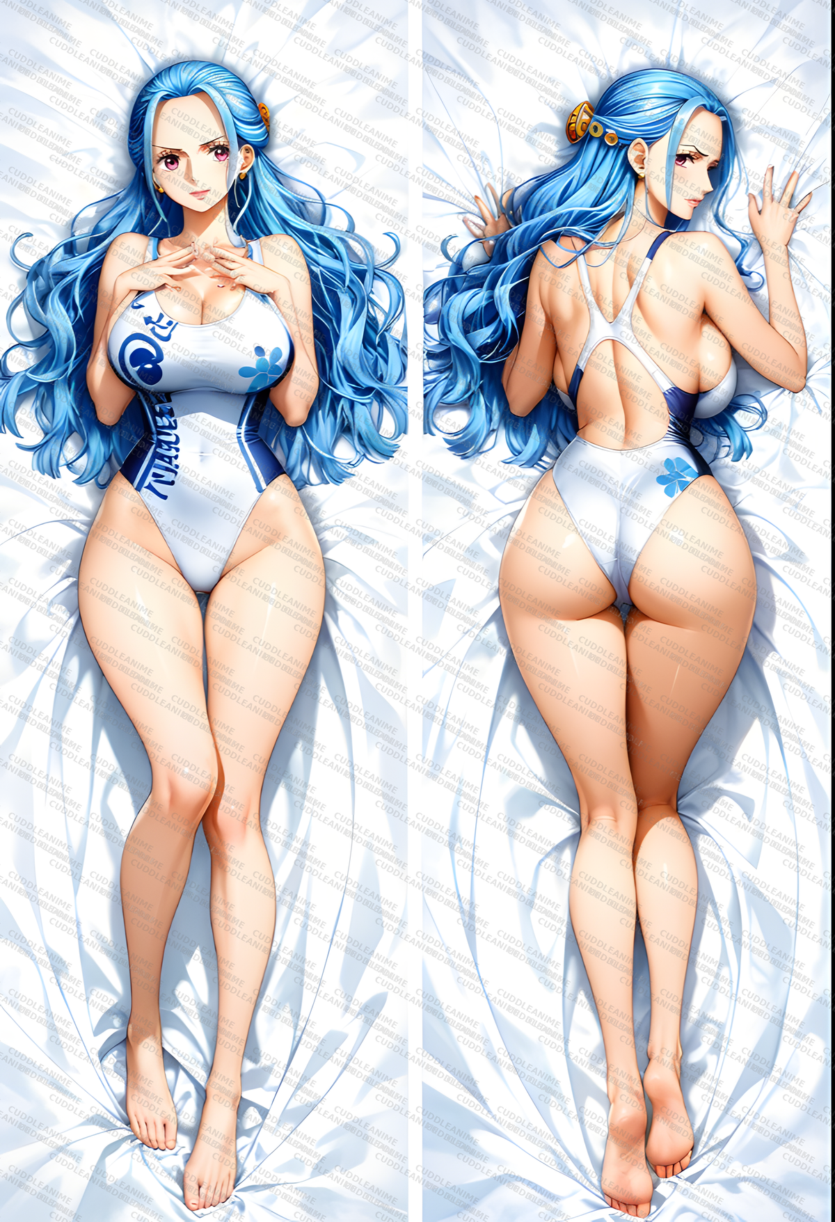 Vivi Dakimakura – One Piece Anime Body Pillow – full design watermarked
