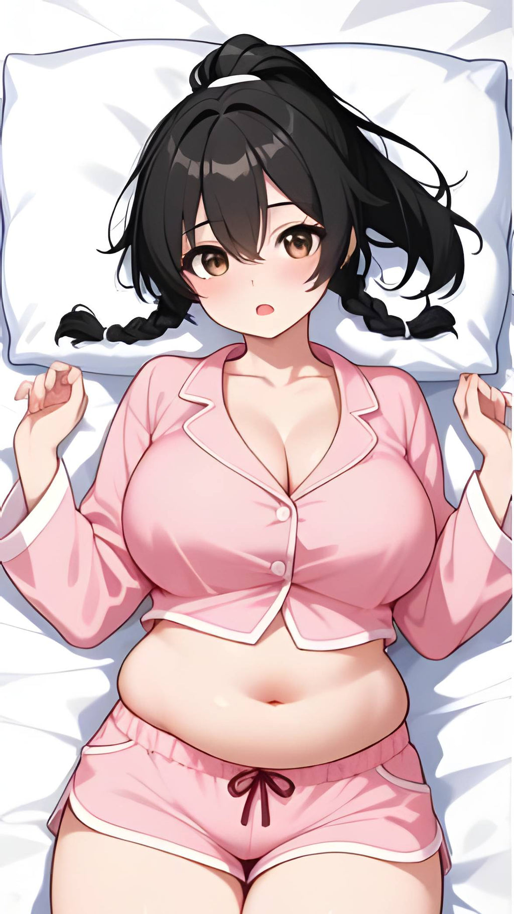Anime Girl pyjama Dakimakura Double-Sided Body Pillow Cover - 2WAY