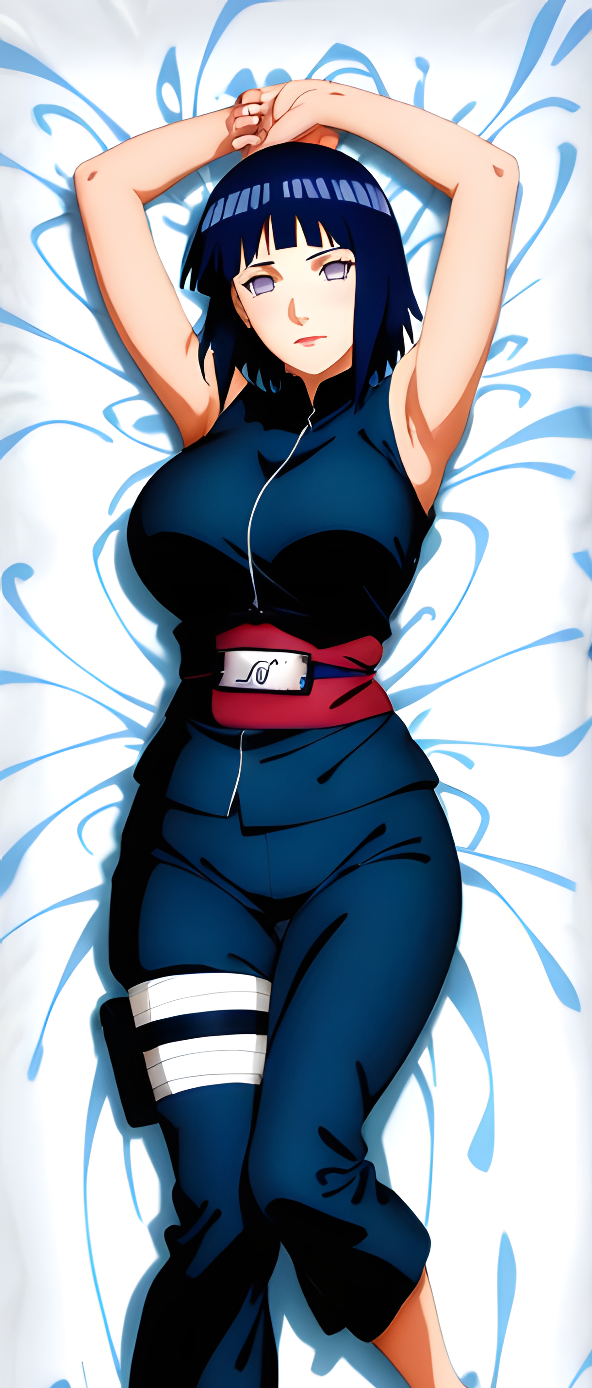 Hinata Hyuga dakimakura, Konoha ver. – front
